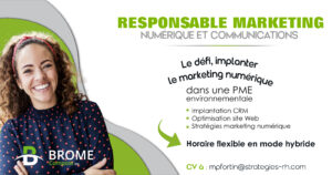 emploi marketing numérique